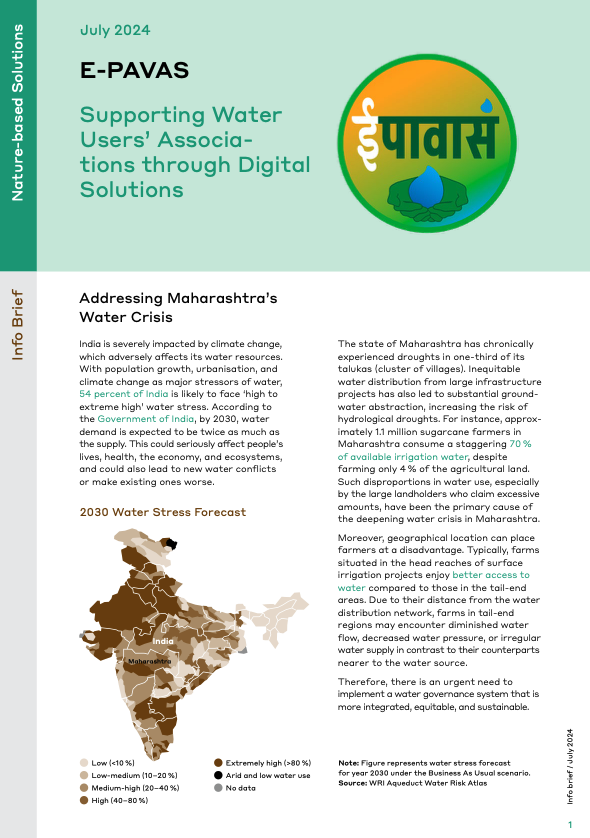 E-PAVAS: Supporting Water Users’ Associations through Digital Solutions
