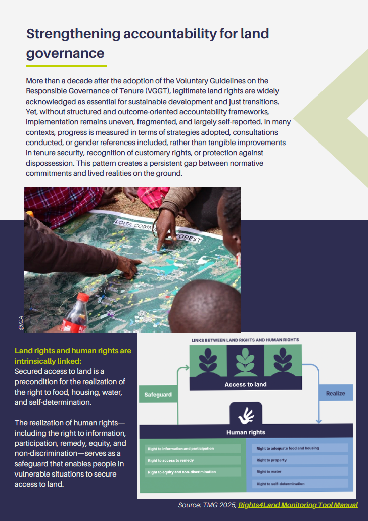 Strengthening Accountability for Land Governance