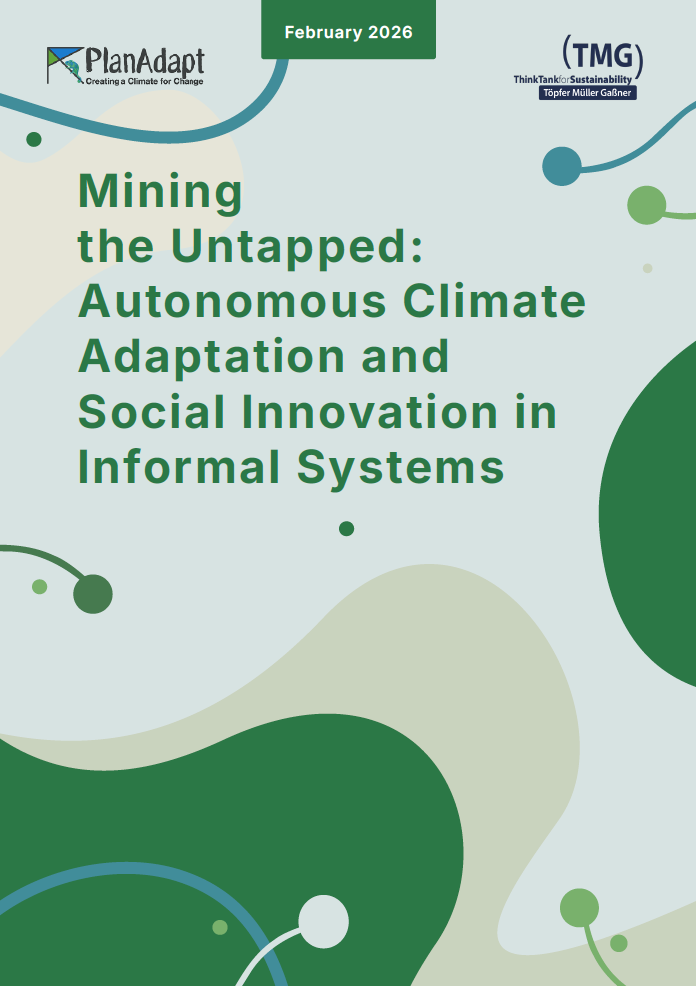 Mining the Untapped: Autonomous Climate Adaptation and Social Innovation in Informal Systems