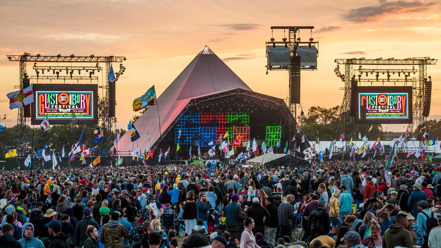 Attend Glastonbury Festival