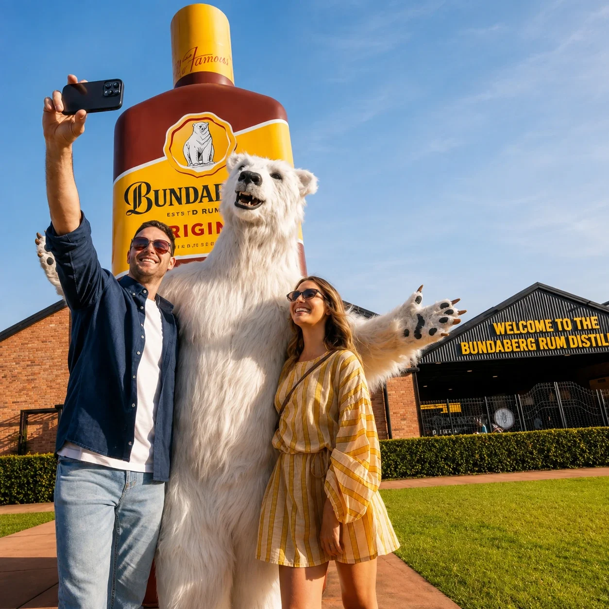 Visit the Bundaberg Rum distillery