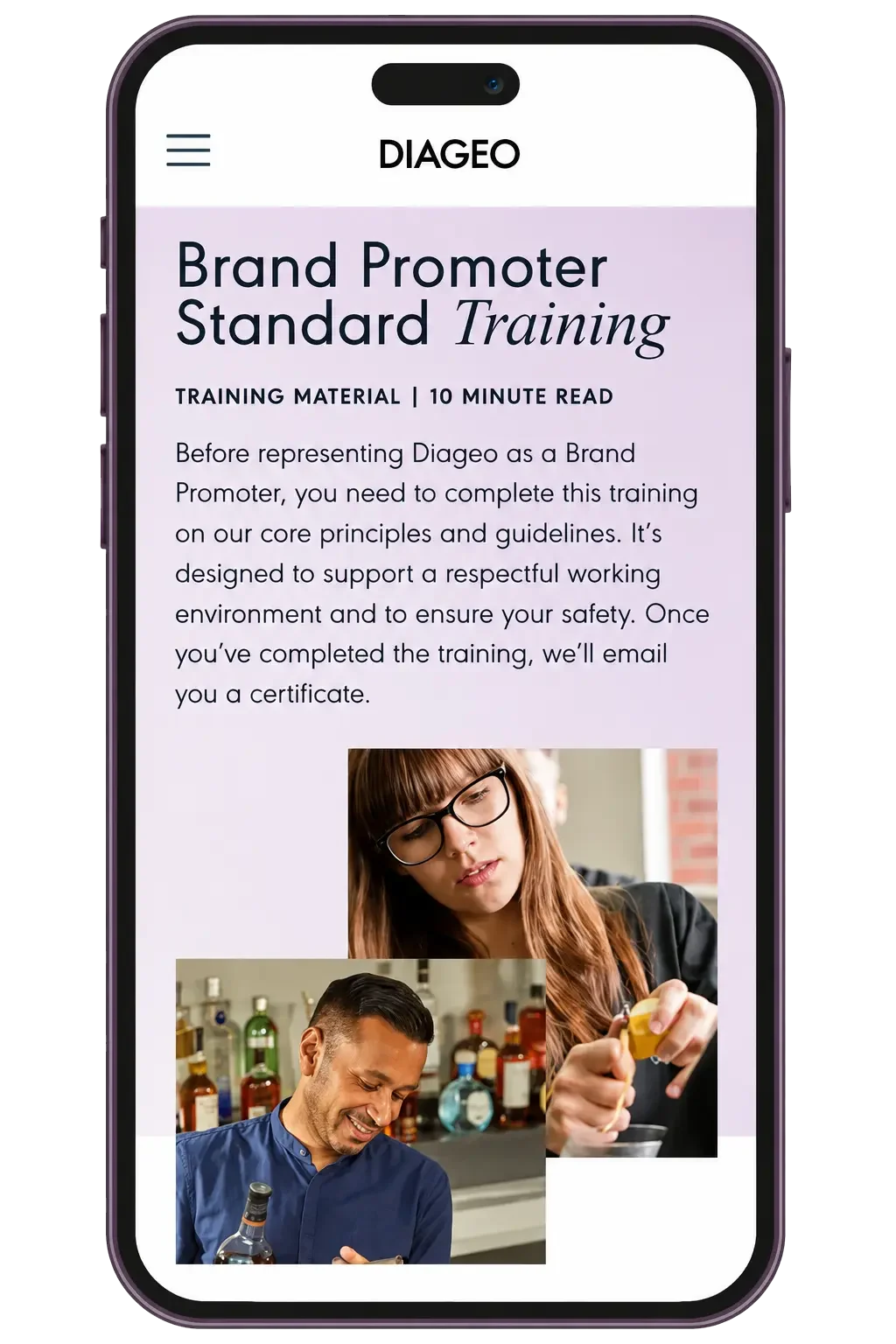 Multilingual content within the Brand Promoter platform