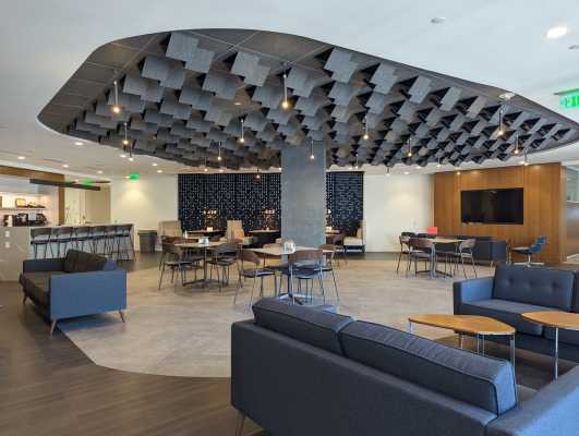 Introducing FACT - Folding Acoustical Ceiling Tiles Banner