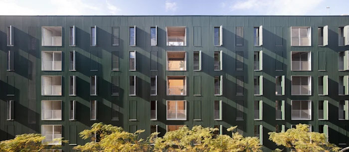 Bioclimatic Architecture in Practice: Delivering Low-Carbon Social Housing with TECHNAL SOLEAL Sliding System