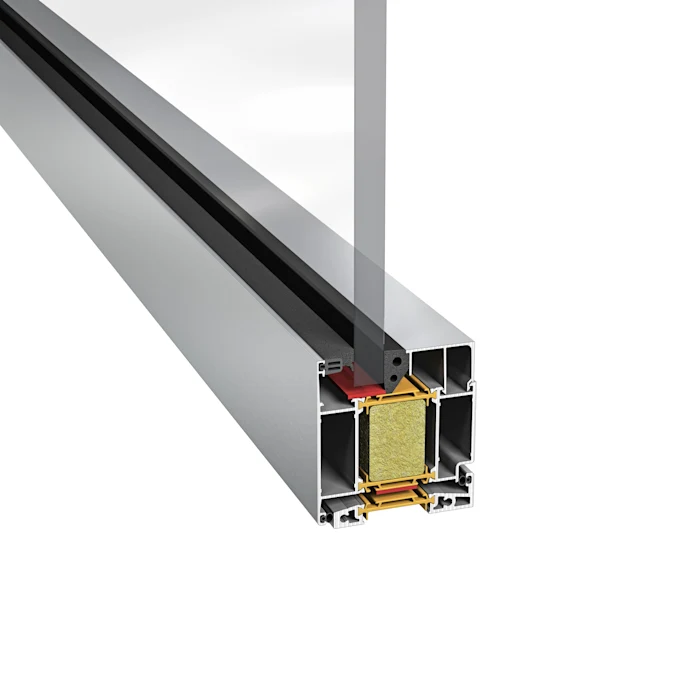 SAPA Dør 2086 EI 30 & Glasparti 3086 EI 30