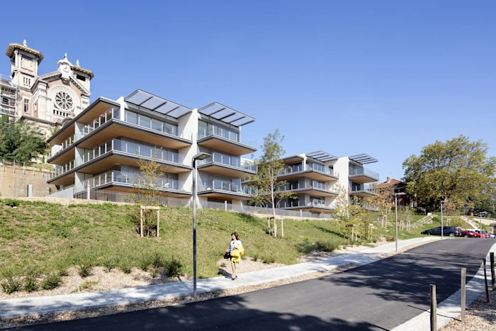 Un programme résidentiel contemporain au cœur du grand paysage lyonnais