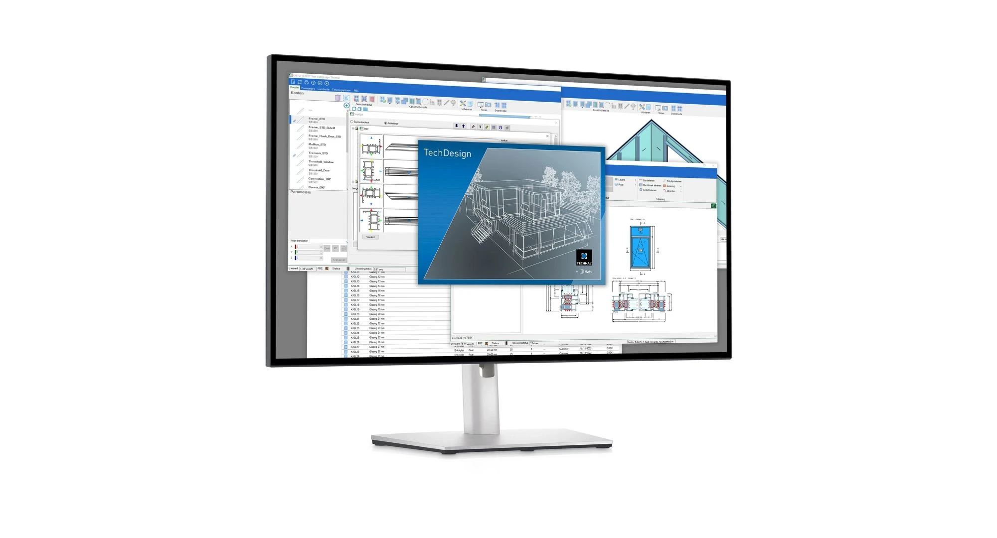 techdesign: el software esencial para proyectos con sistemas de carpintería de aluminio