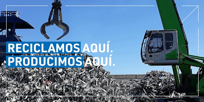 “Reciclamos aquí, producimos aquí”. Sistemas de aluminio reciclado TECHNAL, suministro garantizado.