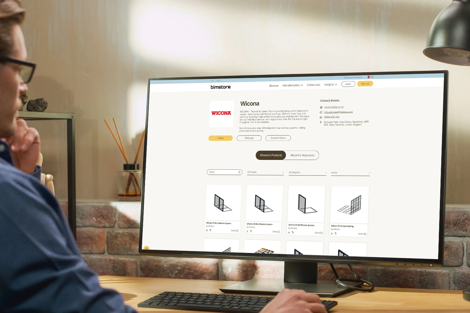 bim aluminium objects library
