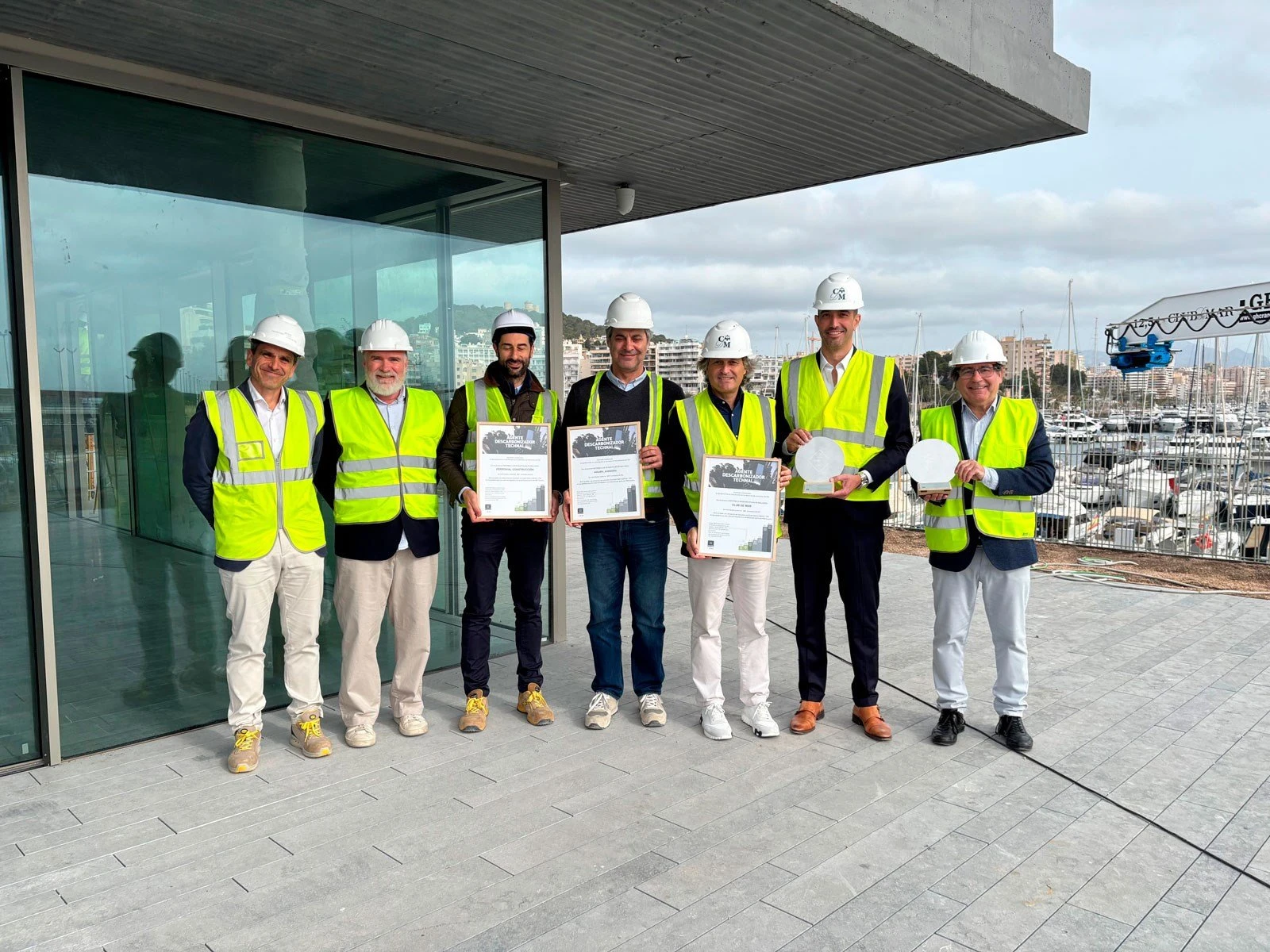 CLUB de MAR-Mallorca recibe el premio a la circularidad de TECHNAL por su compromiso sostenible
