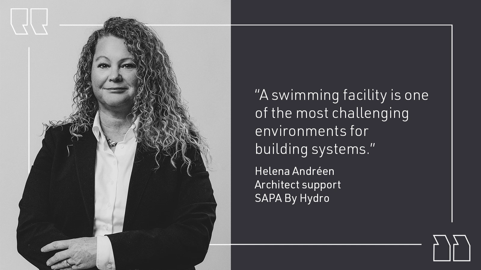 building systems for the swimming facilities of the future