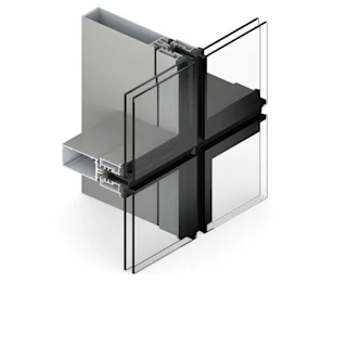 PROFILET ALUM PORT VITRE  3M