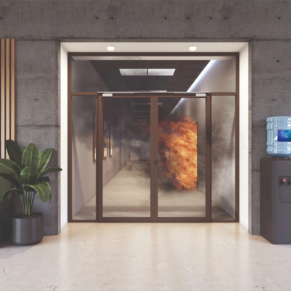 Brandklassat Glas – Brandskyddsglas i Aluminium - SAPA