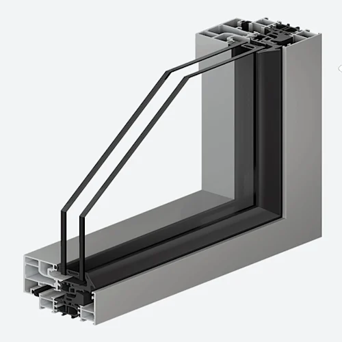 soleal next module 65 & 75 mm, ouvrant minimal quincailleries cachées