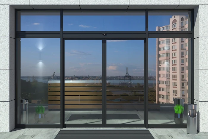 Puerta corredera automática