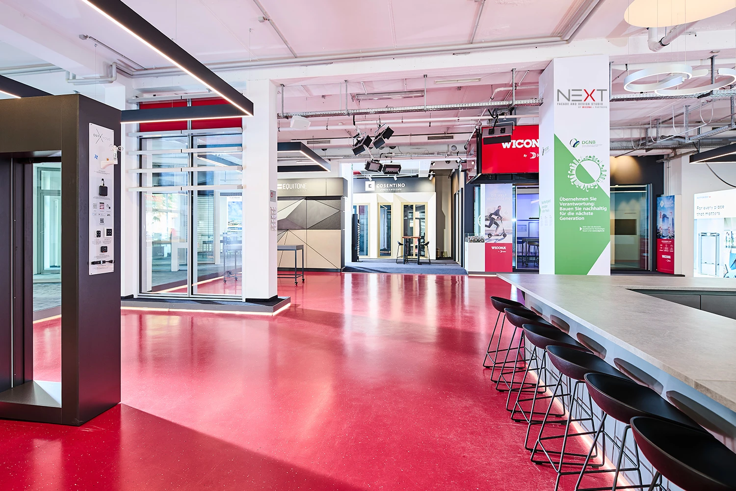 next façade and design studio by wicona + partners