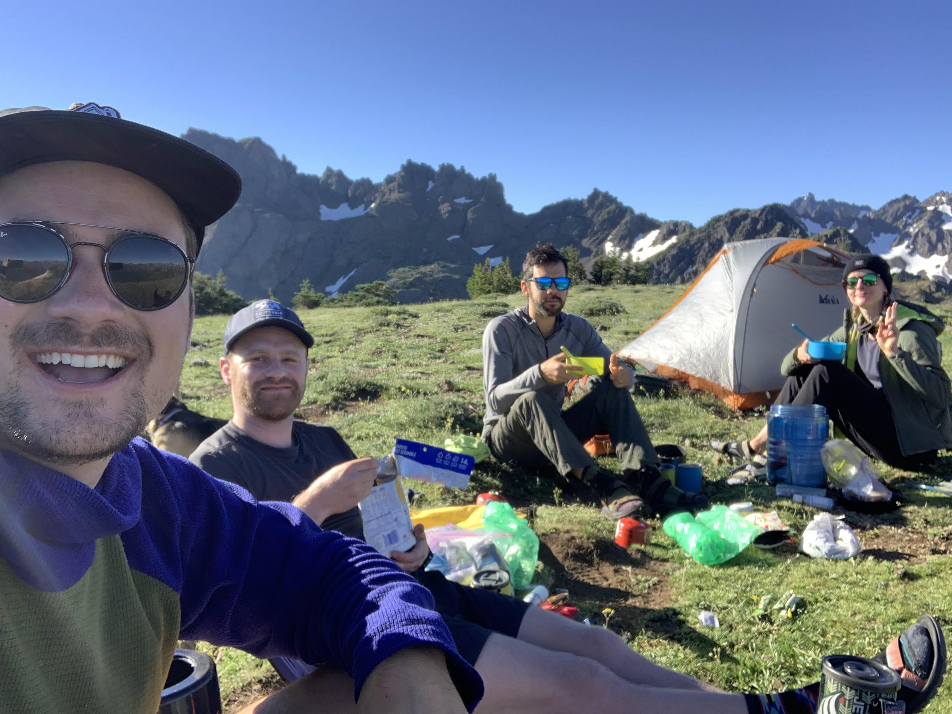 Backpacking Marmot Pass in Washington State