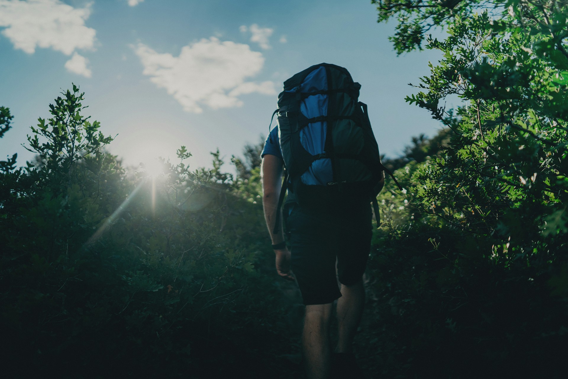 man backpacking | man backpacking