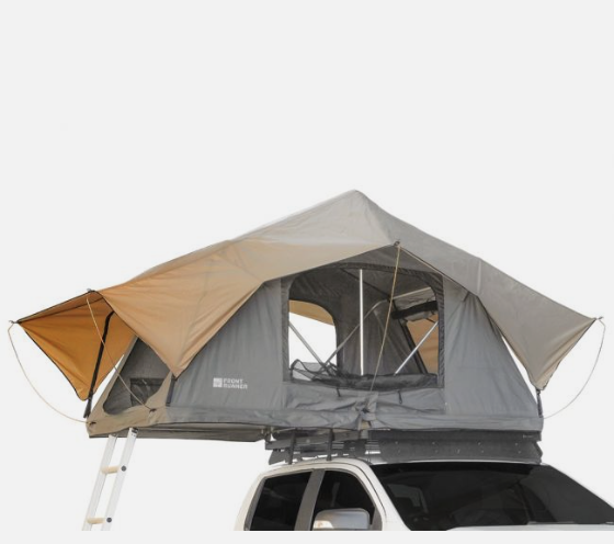 Fold-out tent