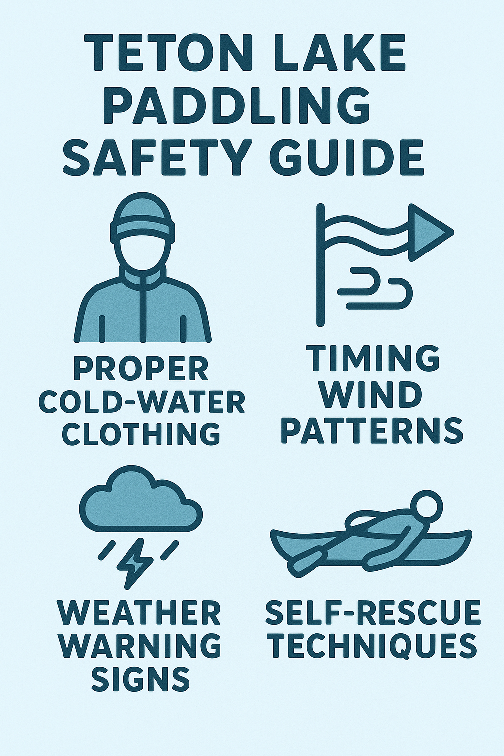 Teton Lake Paddling Safety Guide