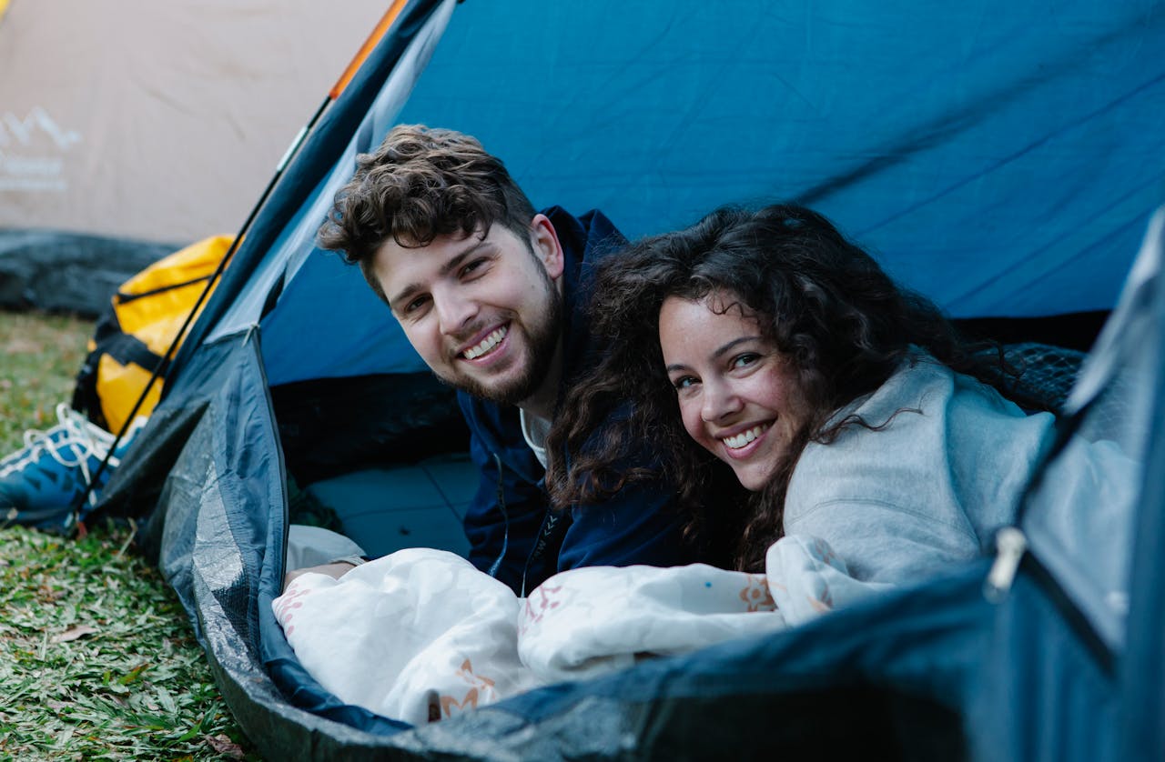 couple camping | couple camping