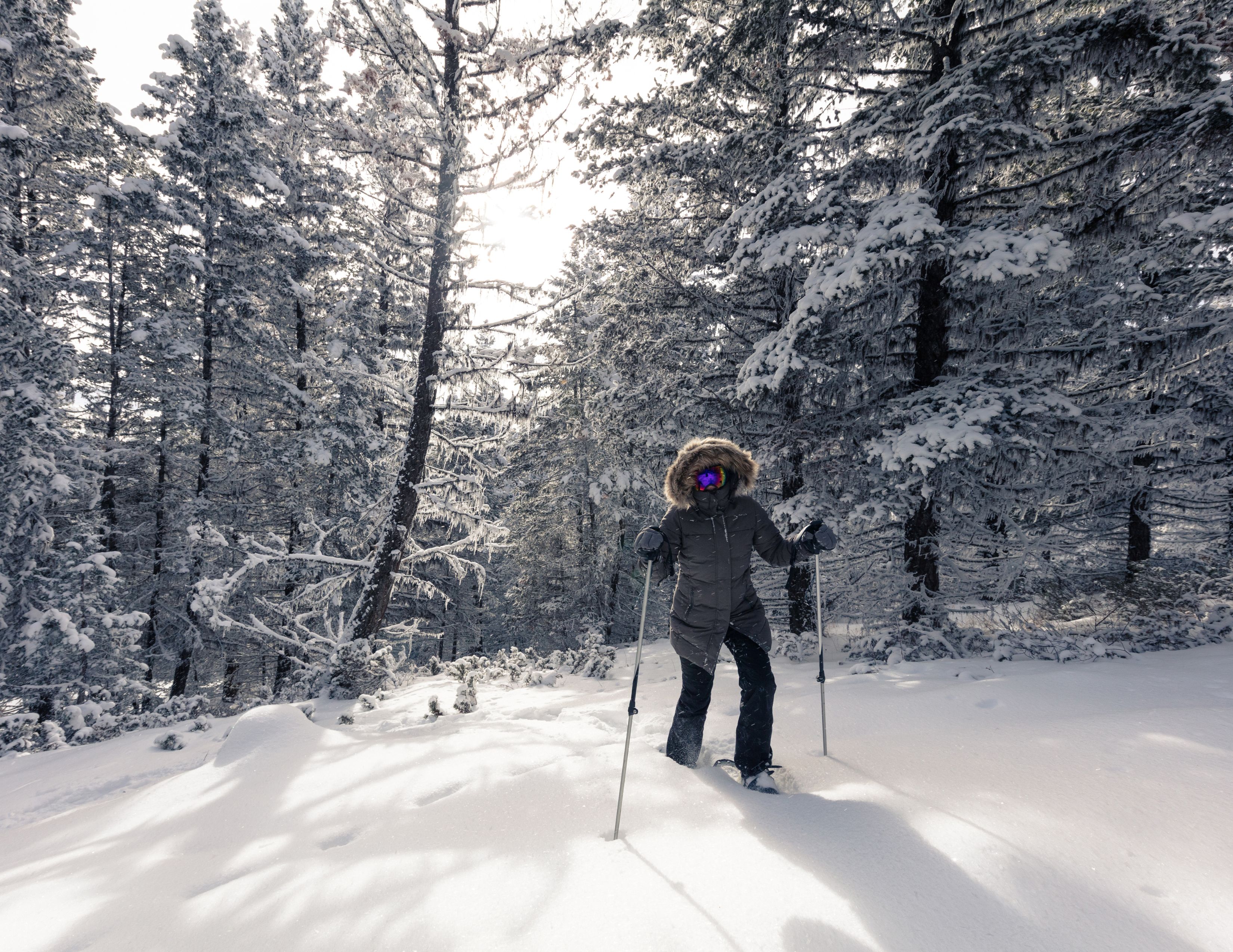 Snowshoeing