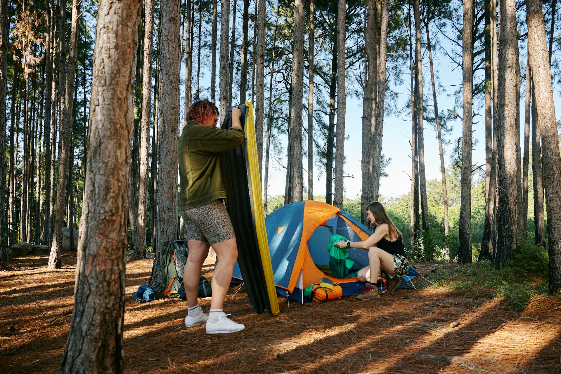 couple camping | couple camping