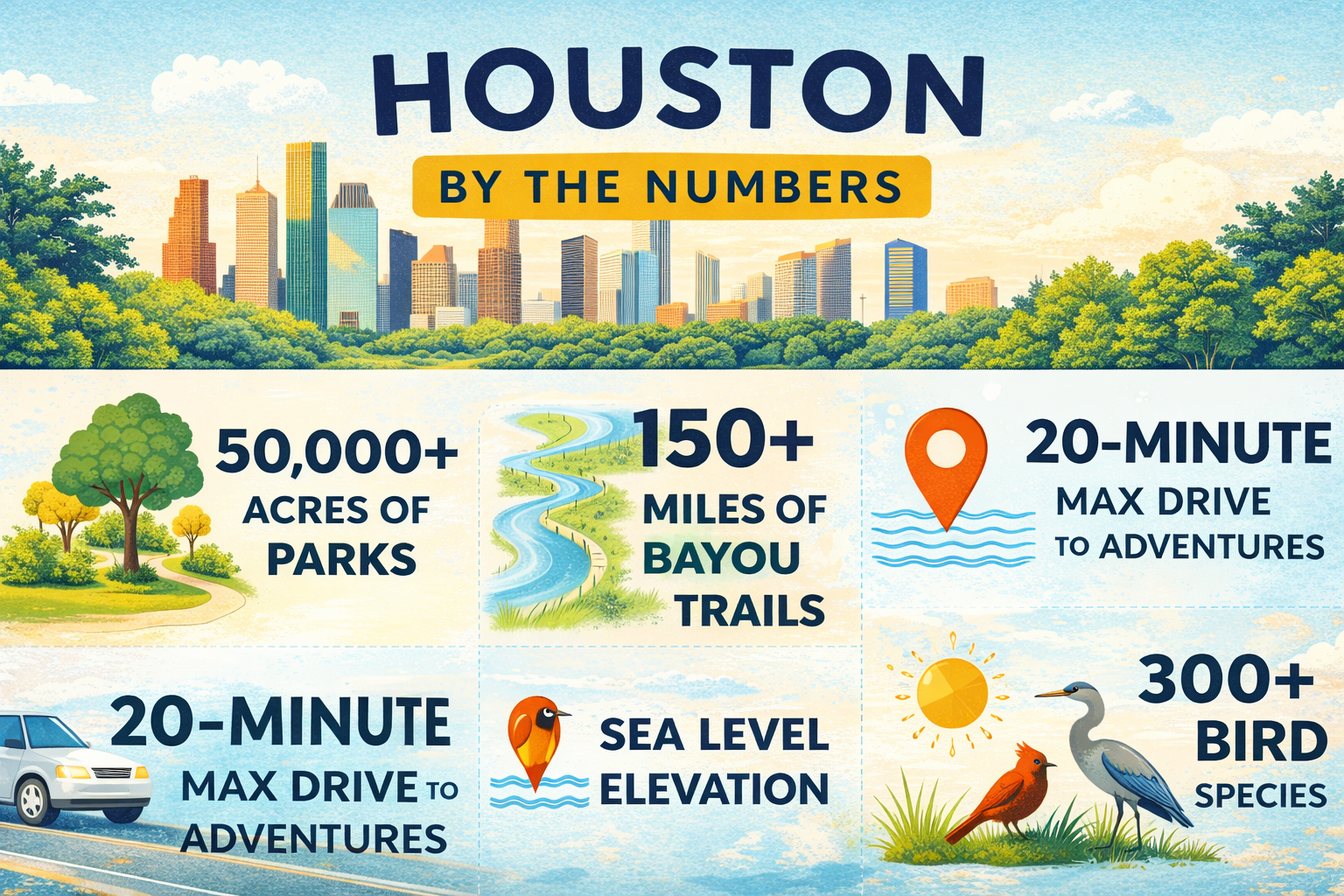 Houston by the Numbers