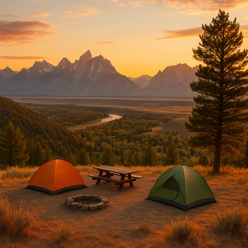 Curtis Canyon campground site