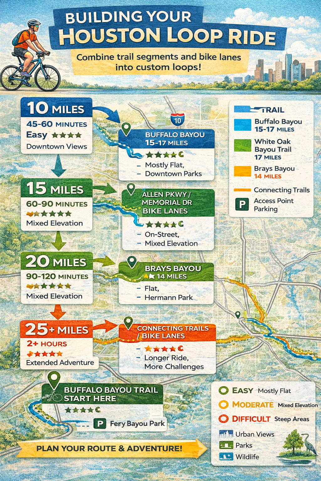 Building Your Houston Loop Ride