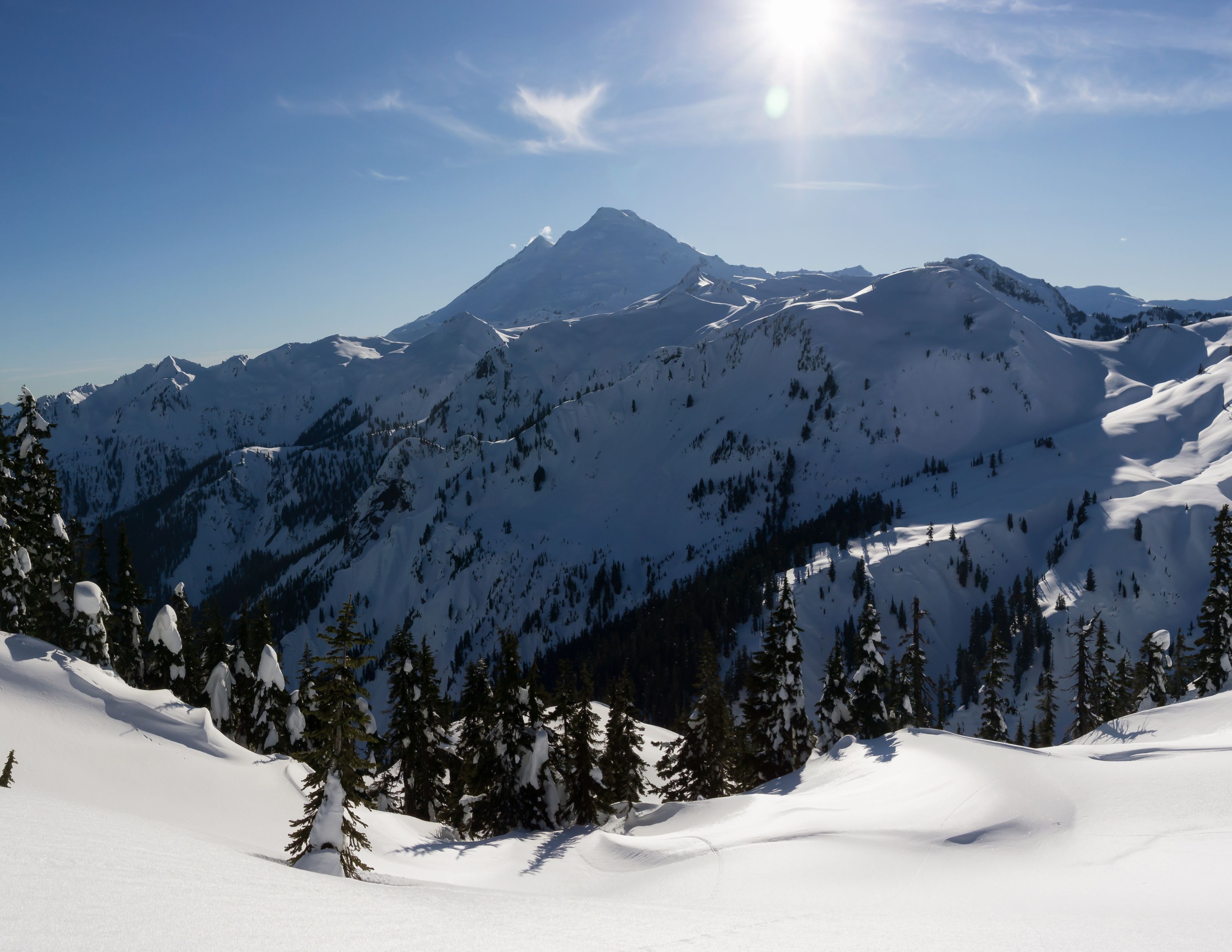 Mount Baker Artists Point Hiking Trail in Washington