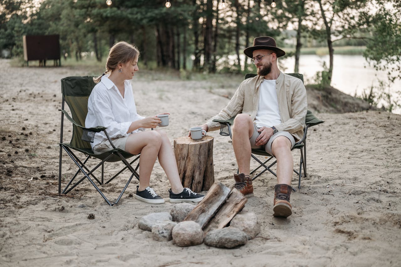 couple camping | couple camping