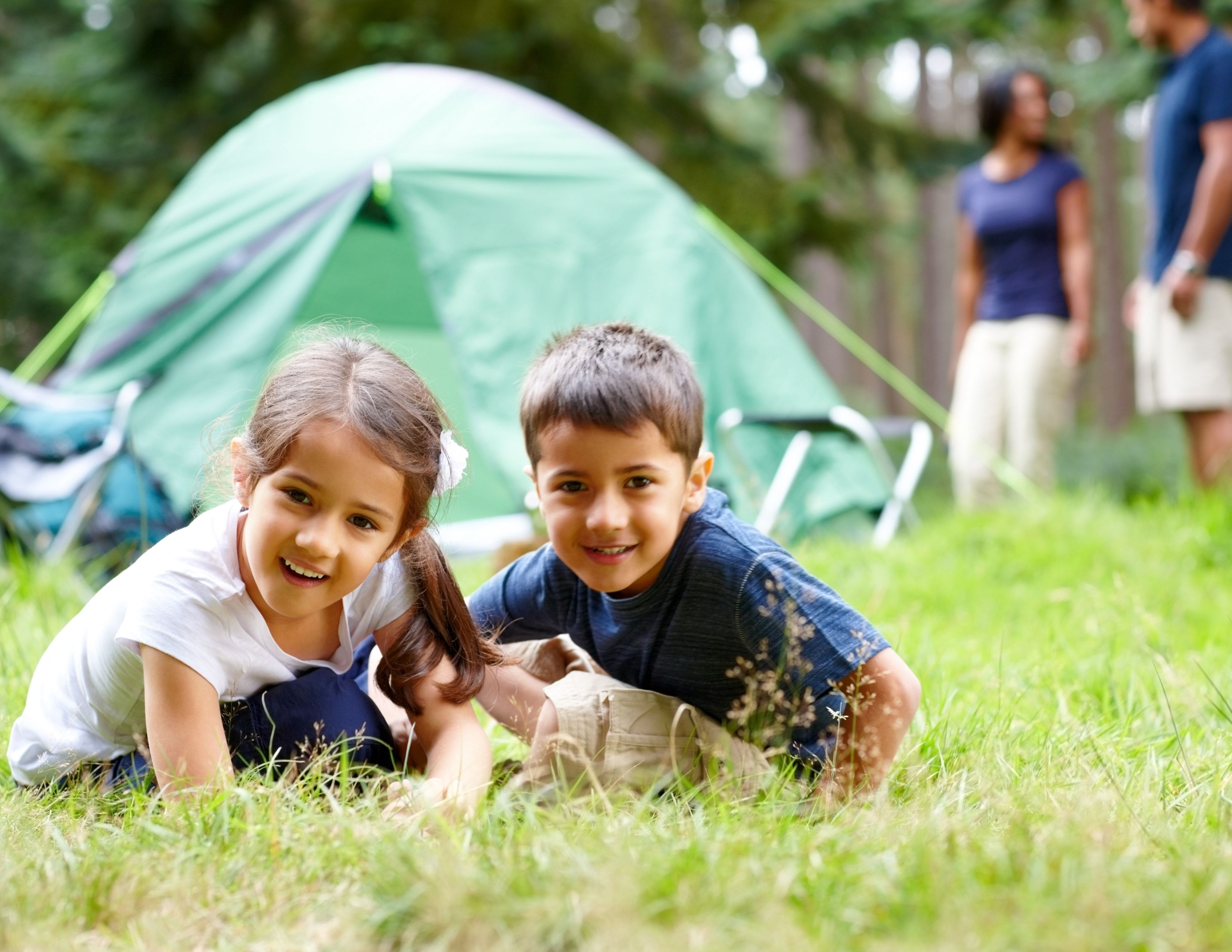 Camping with kids in California