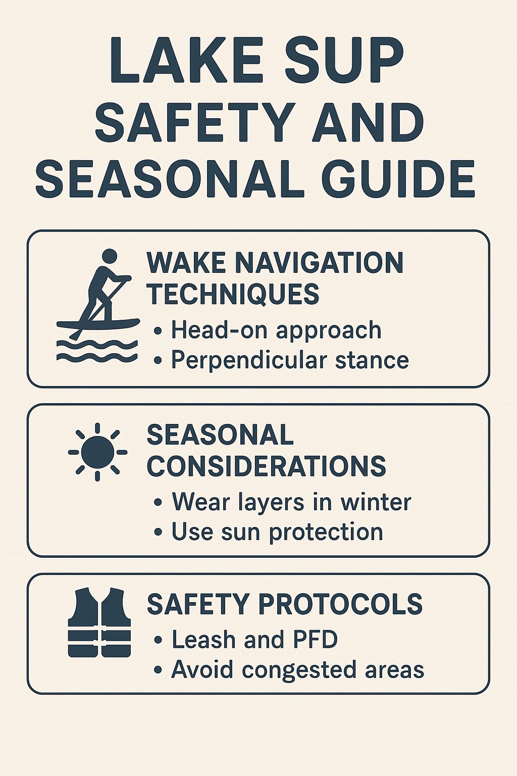 Lake SUP Safety and Seasonal Guide