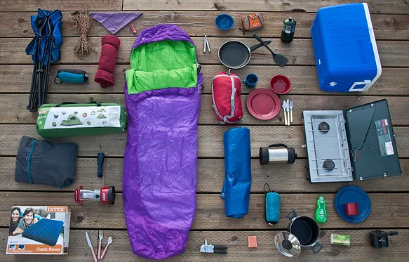 Car camping kit | 