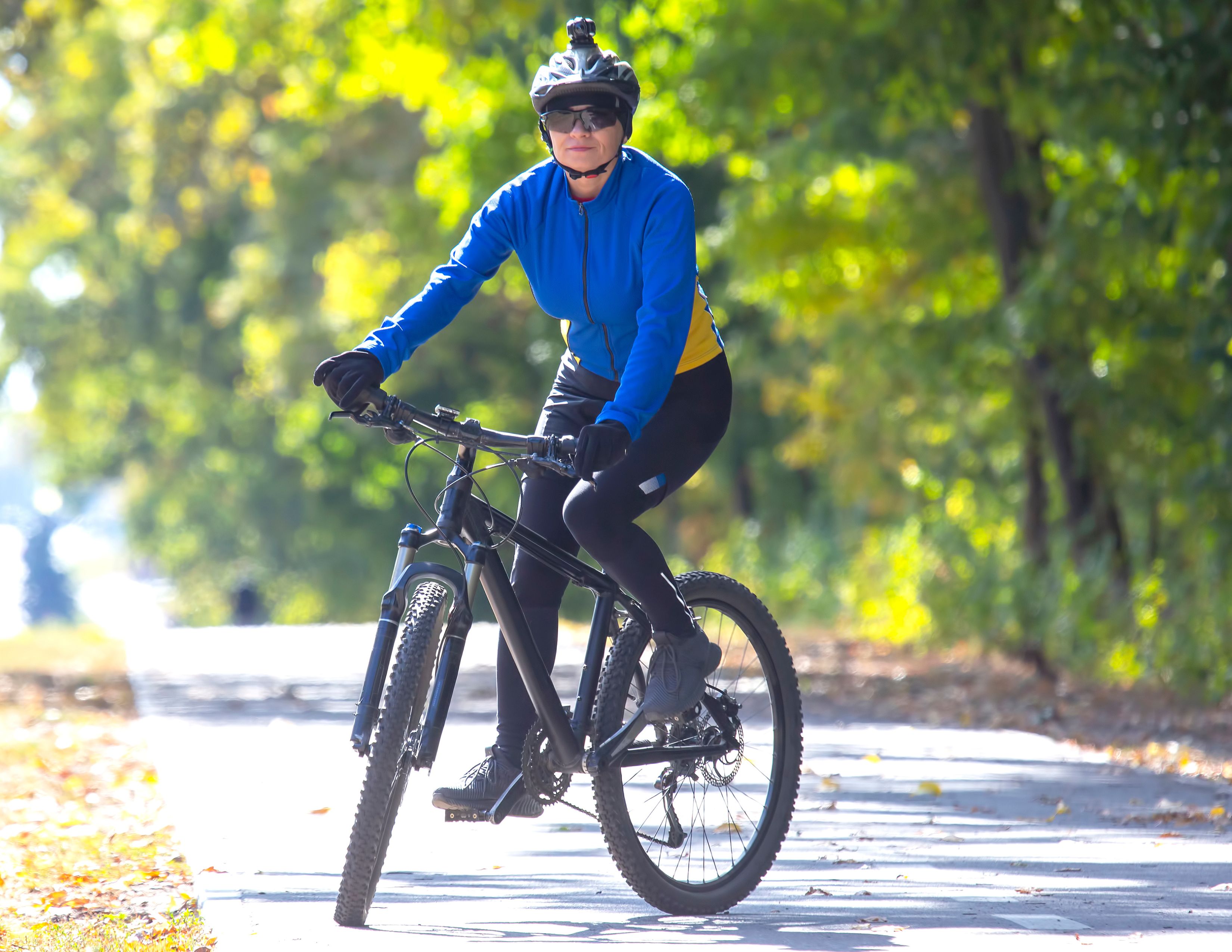 Biking Near Shoreline | 