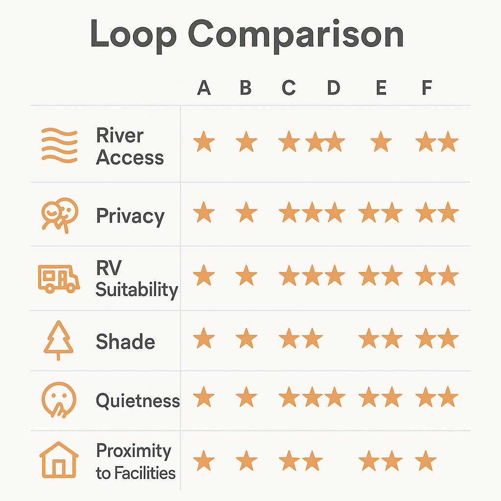  Loop comparison