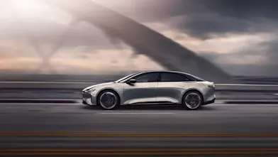 Lucid Driving Fast