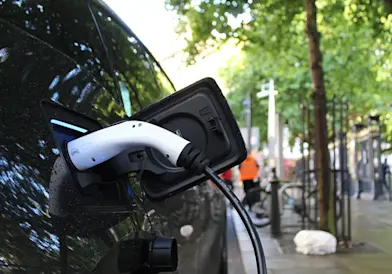 charging long range electric car thumbnail