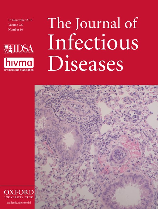 Journal of Infectious Diseases 220 (10) November 15 2019