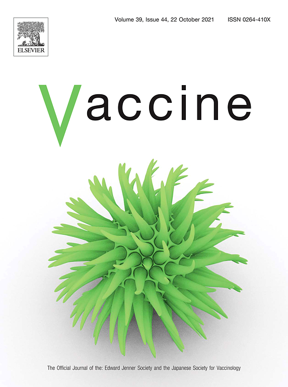 Vaccine 39 (44) 22 October 2021