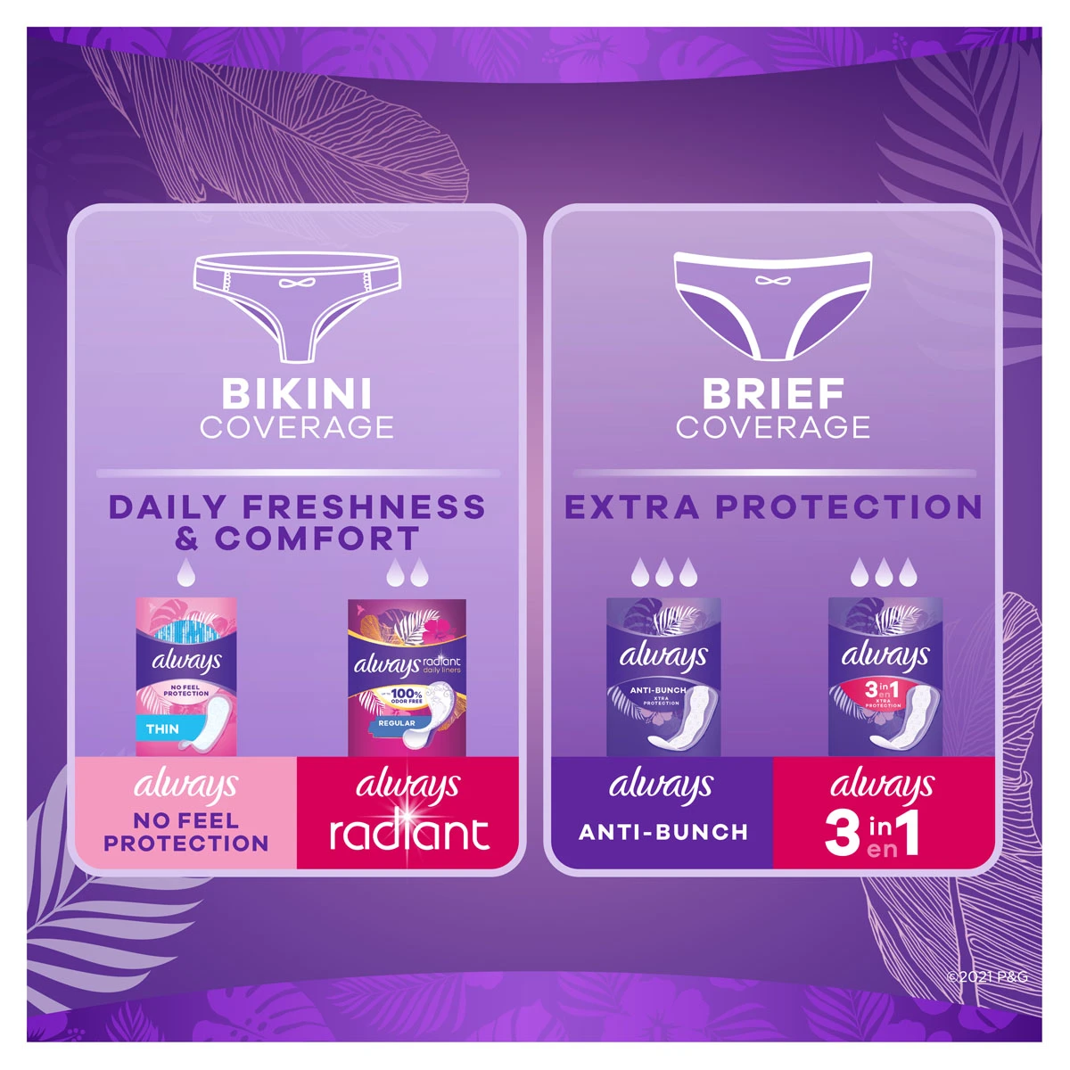 Always Xtra Protection Extra Long Daily Liners (Unscented)