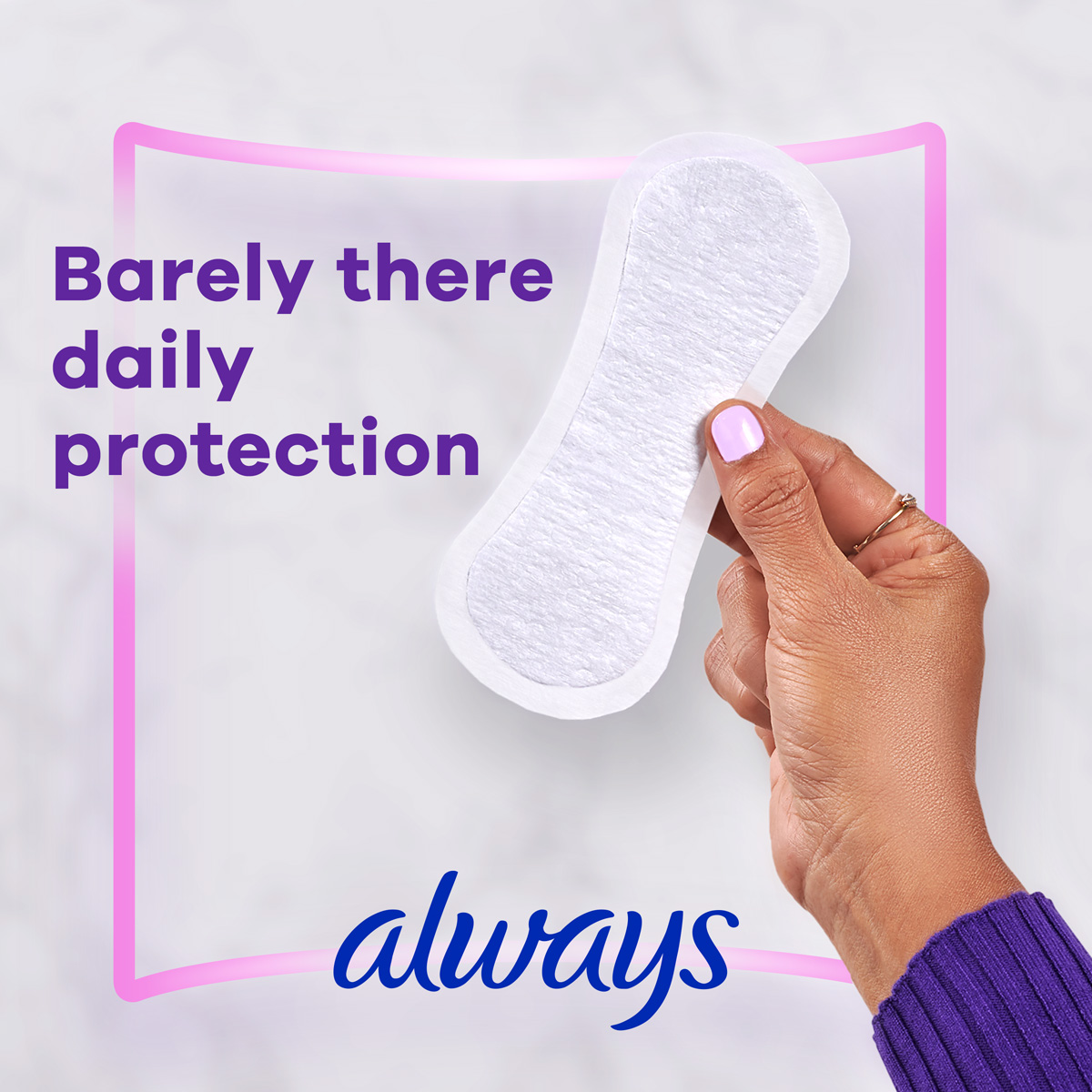 Barely there daily protection