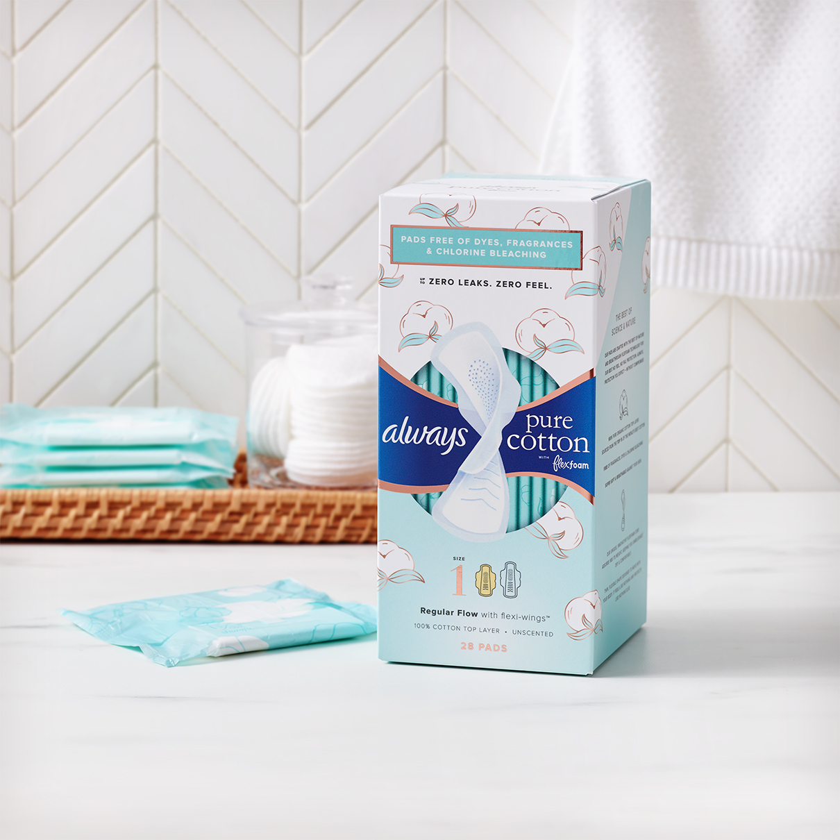 Cotton feminine shop products