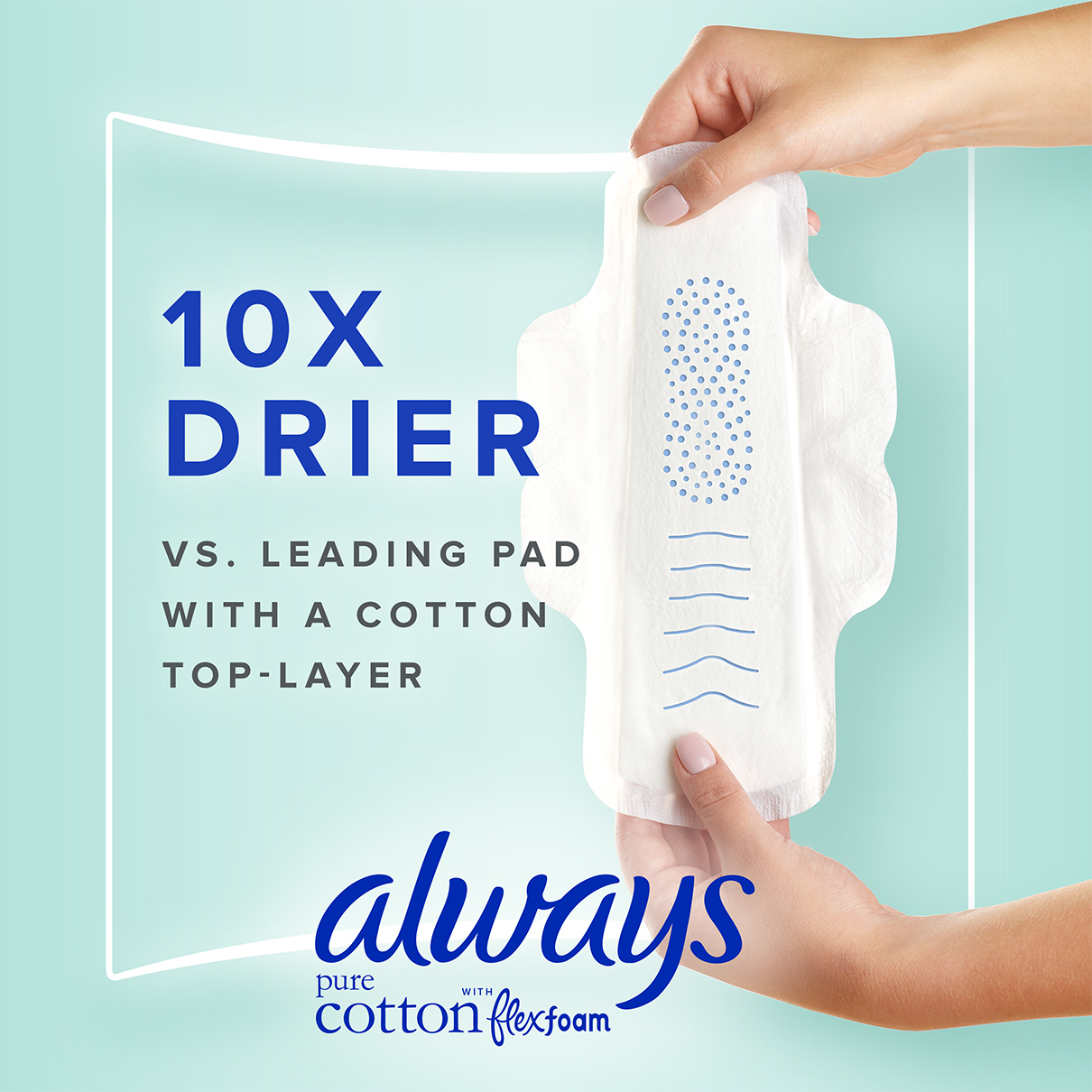 10y Drier vs. Leading Pad WIth A Cotton Top-Layer