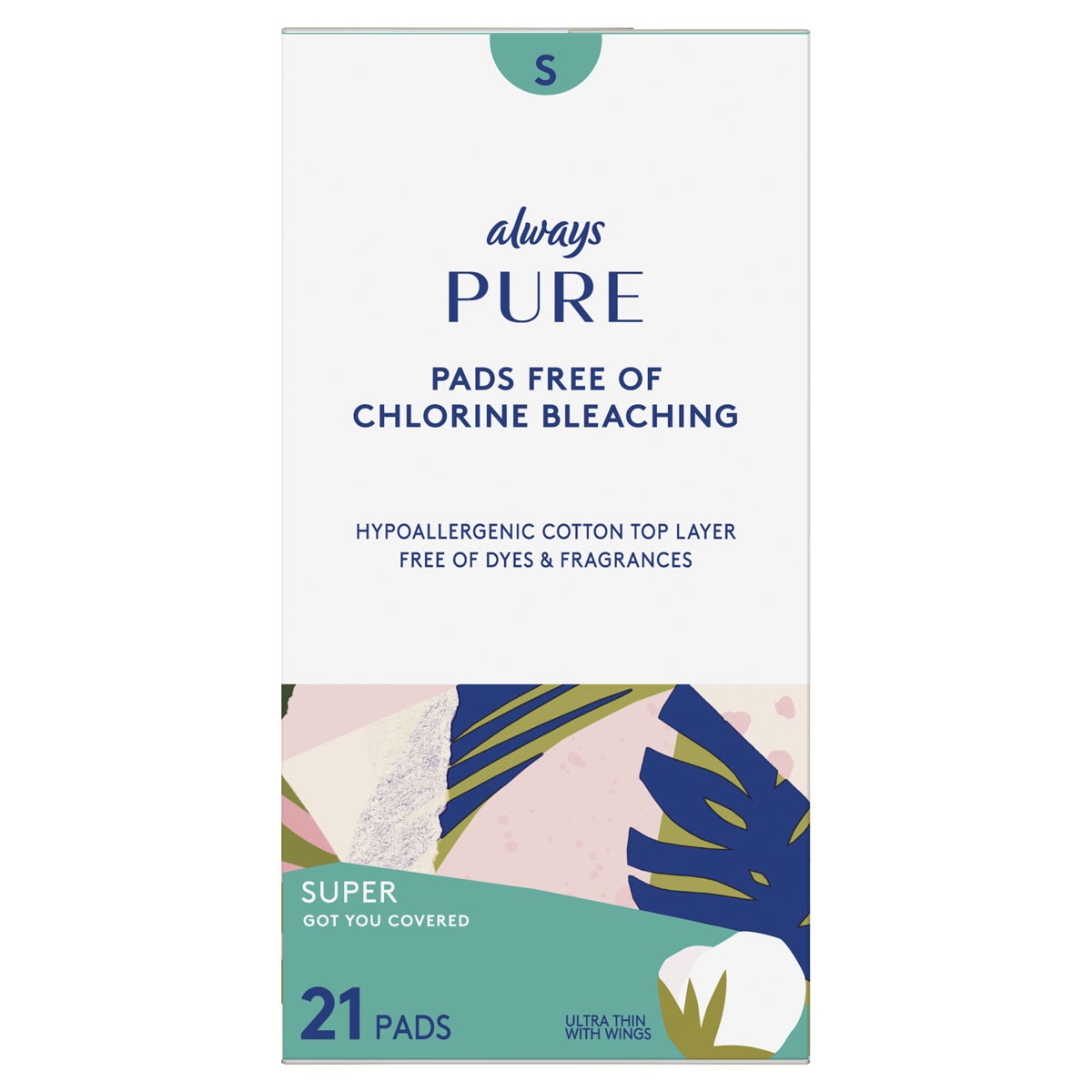 Always Pure Ultra Thin Super Pads 21ct