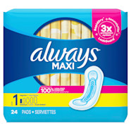 Maxi Pads Always 