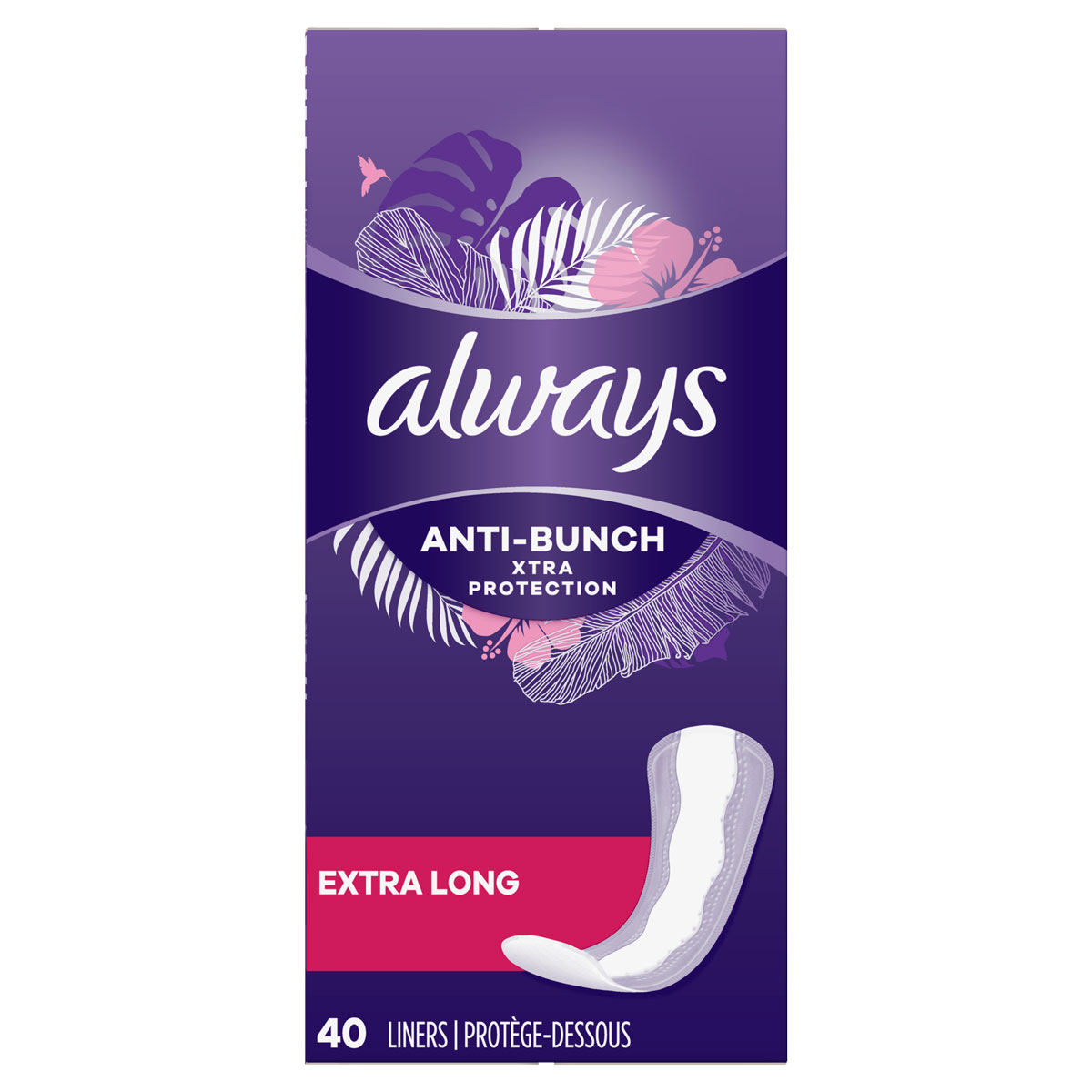 Always Xtra Protection Daily Liners, Extra Long