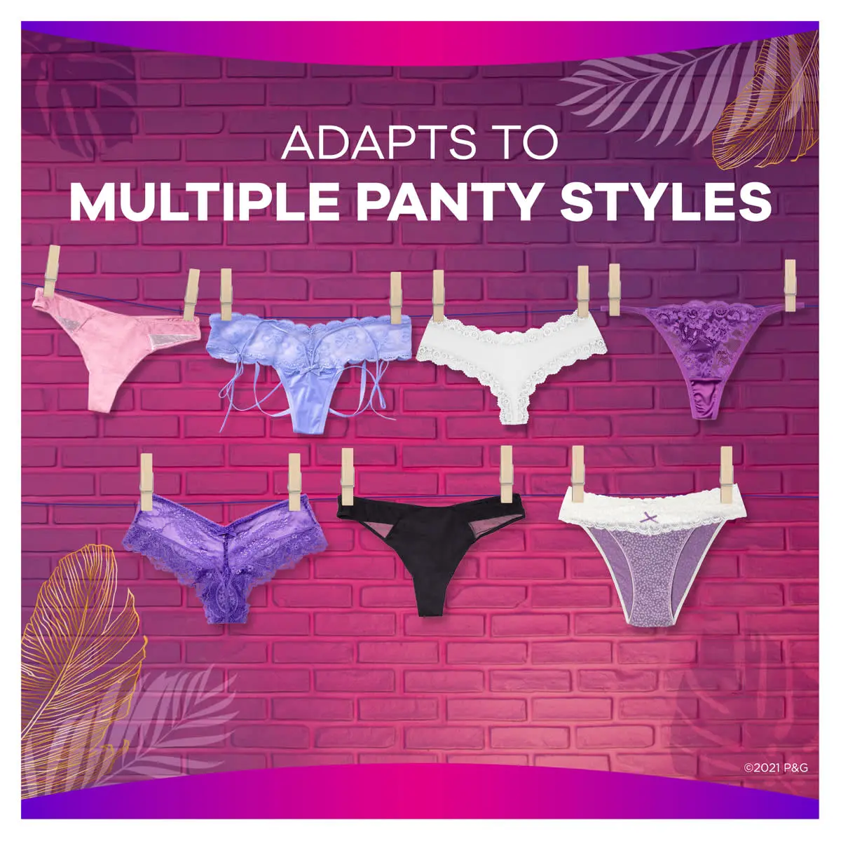 Always Radiant Daily Multistyle Liners Regular