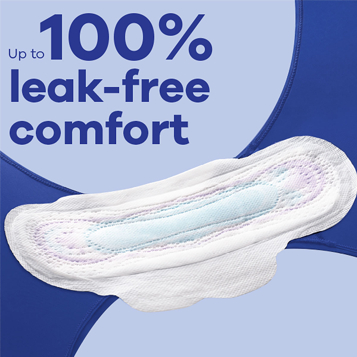 100% Leak-free comfort